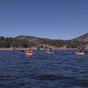 Group On Parker Canyon Lake